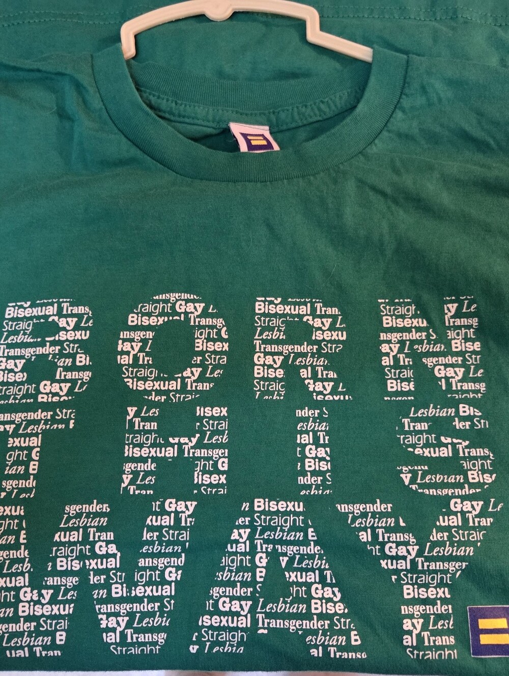 HRC Born this Way Tee, Green, M